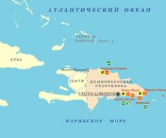 Лучшие курорты Доминиканы: Бока-Чика на карте Цены на питание